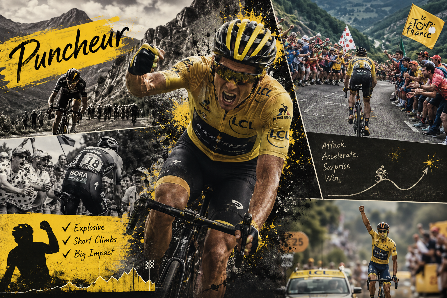 What Is a Puncheur? The Riders Who Win on Short, Steep Climbs