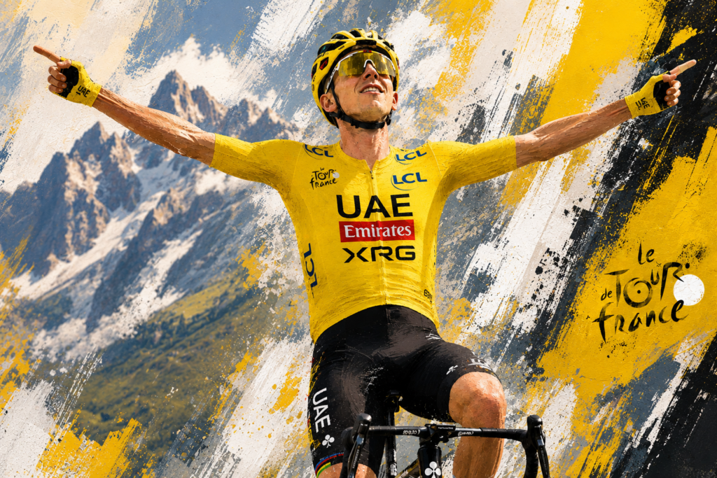 Tadej Pogačar’s Vosges Statement: A Rain-Soaked Solo Strike on the Col du Haag to Win at Le Markstein